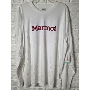 Marmot Mountain Works l/s T shirt Mens XXL Good Gear Ice climber NWT